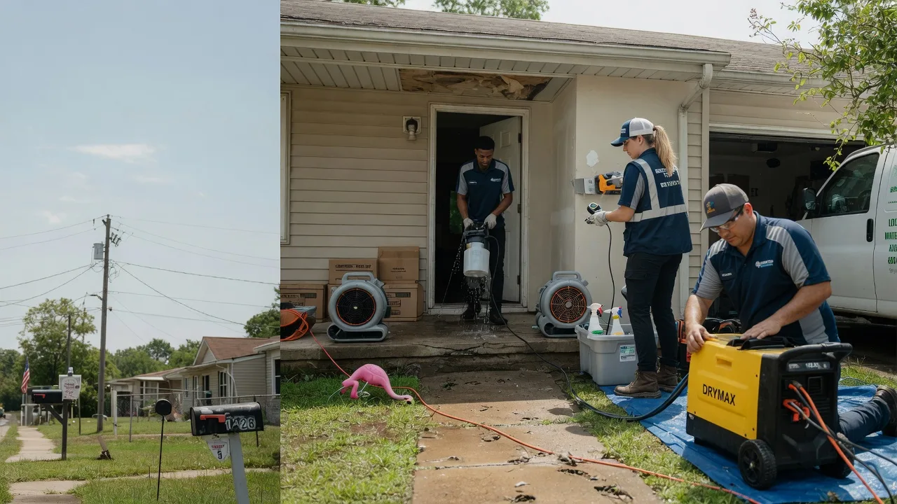 Storm Damage Water Removal in Shelbiana, KY near me